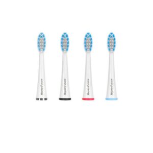 Genius Elektrische Zahnbürste Dental Hydro Fusion Bürstenkopf 4er Set Medium stärke, groß, Aufsteckbürsten: 4 St., Mittelharte Borsten, extra großer Bürstenkopf
