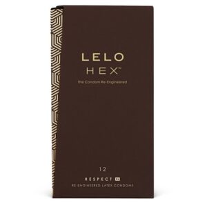 Lelo XXL-Kondome LELO HEX XL Kondome 12-er Pack