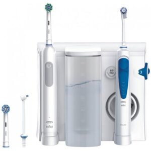 Oral-B Mundpflegecenter PRO 1 Oral Health Center Elektrische Zahnbürste & Munddusche weiß