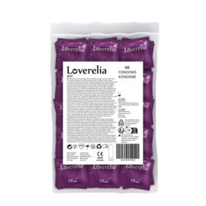 Loverelia Kondome STRONG, extra starke Kondome, Wandstärke 0,09-0,11mm - vegan - 53mm