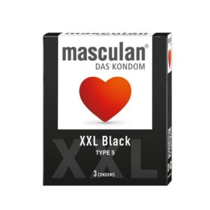 Masculan Kondome MASCULAN XXL Black 3 St.