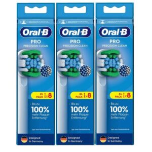 Oral-B Aufsteckbürsten Oral-B Pro Precision Clean Ersatz-Bürstenköpfe 8stk. - Zahnbürste (3er