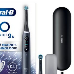 Oral-B Elektrische Zahnbürste Braun Oral B iO Serie 9N Elektrische Zahnbürste, Aufsteckbürsten: 1 St., 7 Putzprogramme