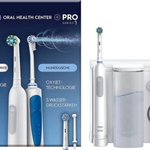 Oral-B Elektrische Zahnbürste Oral Health Center Oxyjet + PRO Series 1