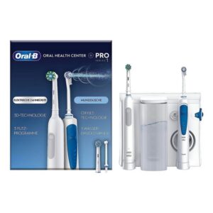 Oral-B Elektrische Zahnbürste Oral Health Center Oxyjet, WaterJet-Technologie