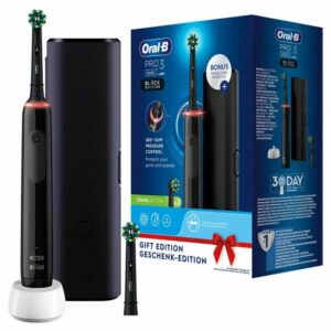 Oral-B Elektrische Zahnbürste Pro 3 3500 Black Edition - Elektrische Zahnbürste - schwarz