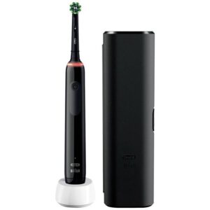 Oral-B Elektrische Zahnbürste Pro 3 3500 Black Edition +Reise-Etui JAS22, Andruckkontrolle