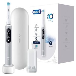 Oral-B Elektrische Zahnbürste iO 6 + Reiseetui - Grey Opal