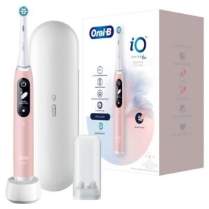 Oral-B Elektrische Zahnbürste iO 6 + Reiseetui - Pink Sand