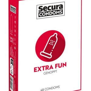 Secura Einhand-Kondome Secura - Extra Fun 48er Box, 48 St.