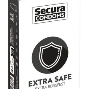 Secura Einhand-Kondome Secura - Extra Safe 12er Box, 12 St.